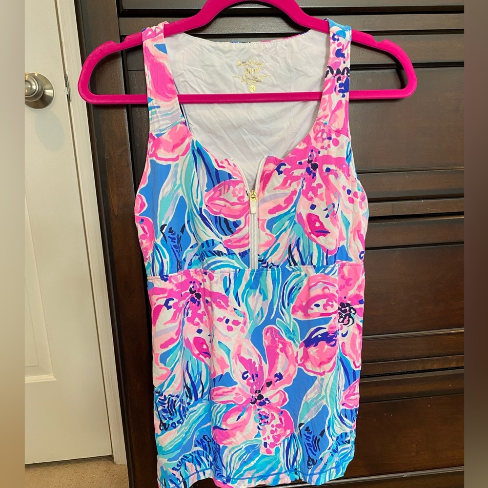 Lilly Pulitzer Luxletic Tank Top Medium VGUC